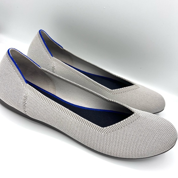 RETIRED Rothys Flex Birdseye sz 12 Classic Ballet Round
Toe Shoe Flat Knit. - Picture 4 of 6